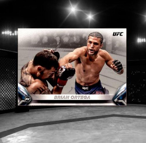 2018 Topps UFC Knockout #100 Brian Ortega