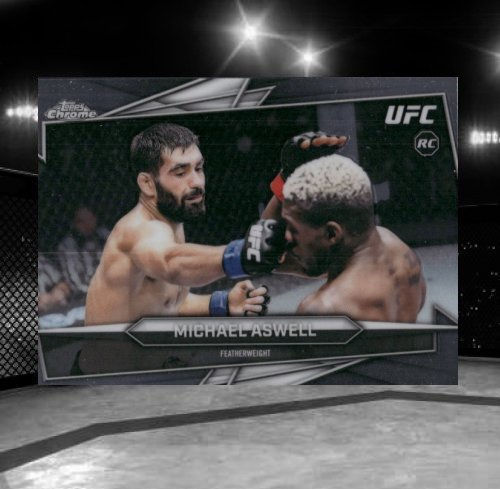 2026 Topps Chrome UFC #11 Michael Aswell