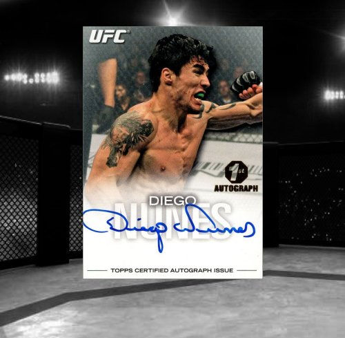 2012 Topps UFC Knockout - Autographs #FA-DN Diego Nunes