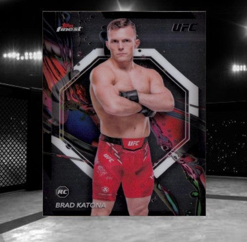 2024 Topps Finest UFC Common #6 Brad Katona