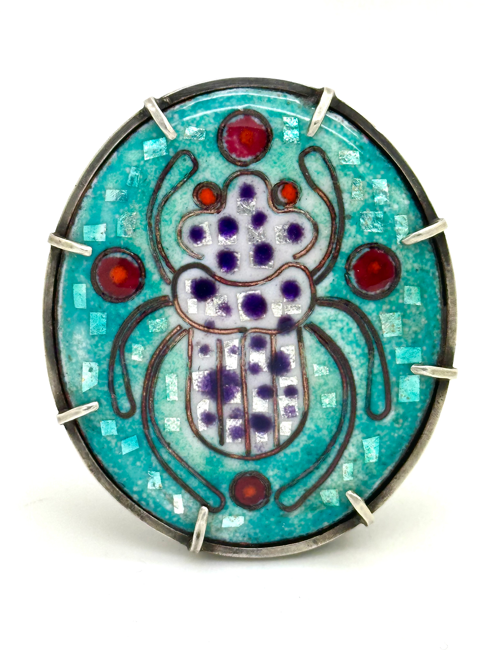 Thumbnail: Scarab Amulet Brooch
