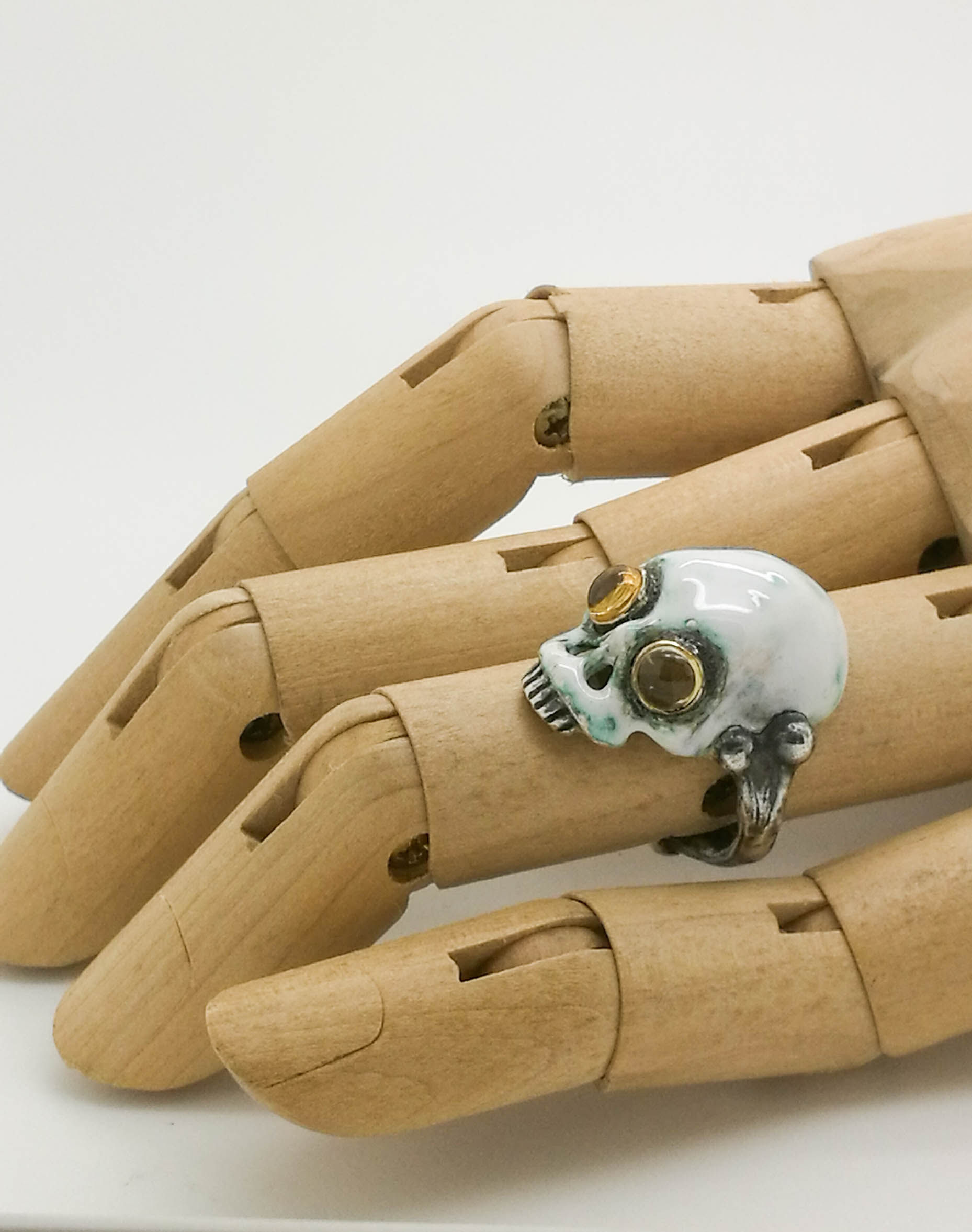 Little Monster Skull Ring