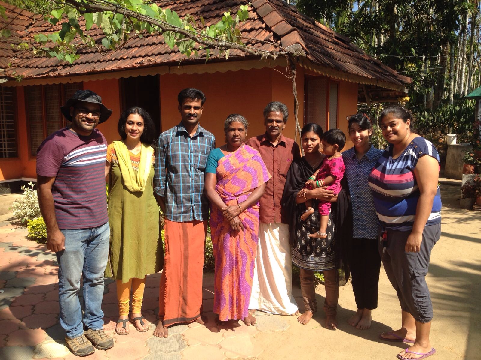OBW team with Nambiar family