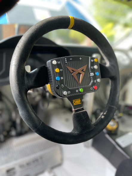 Steering Wheel Shot - Alan Blencowe