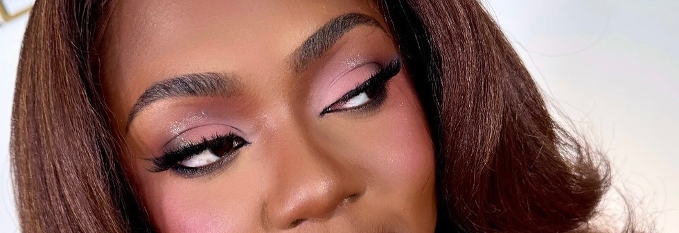 Client in Soft Glam Makeup