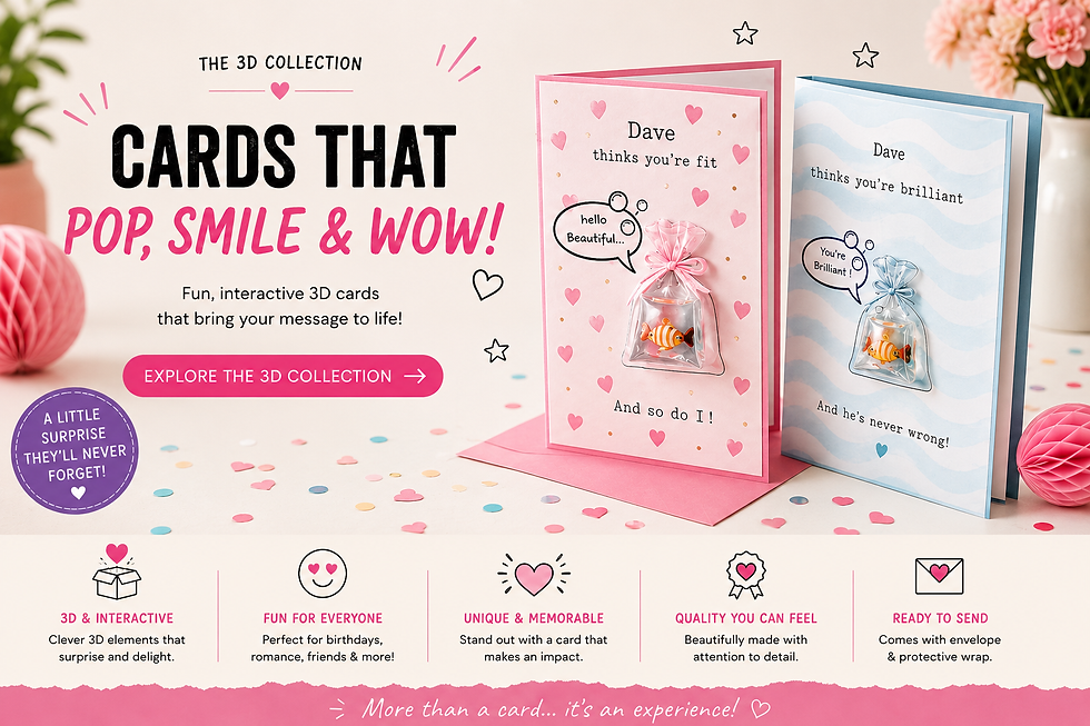 3d jellow card banner