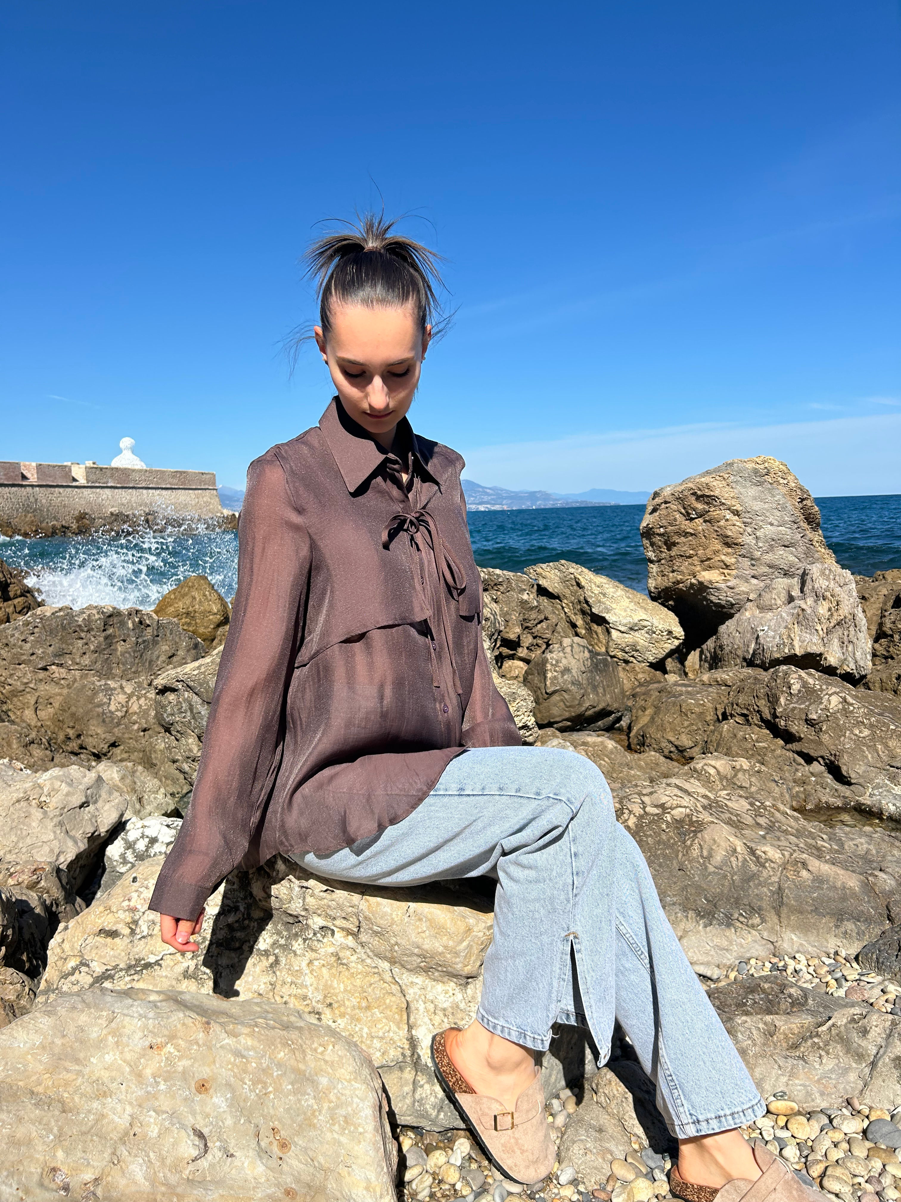 Chemise Nova - Marron