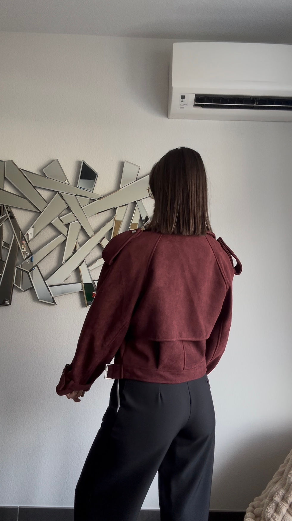 Miniature : Veste en suédine