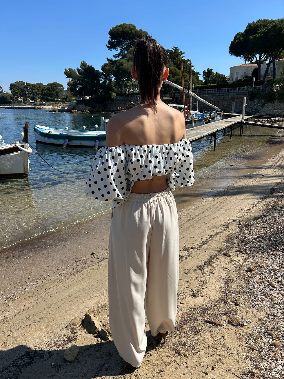 Miniatura: Pantalon Ines - Beige