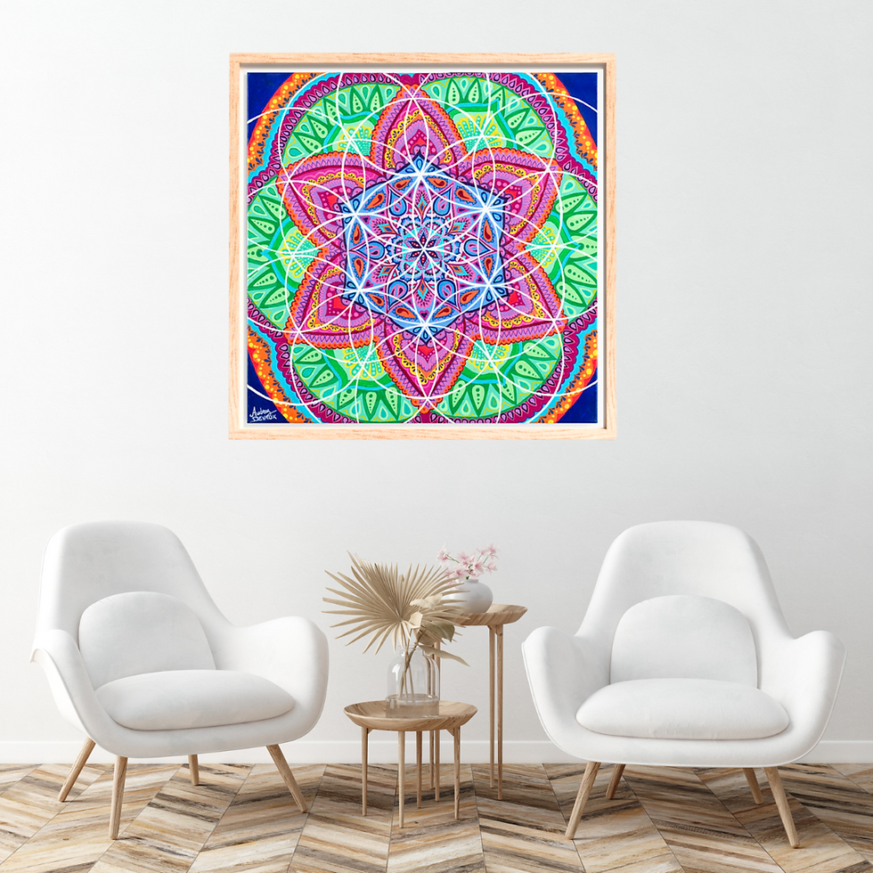 Miniature : Papier Artistique Création Mandala"Renouveau"