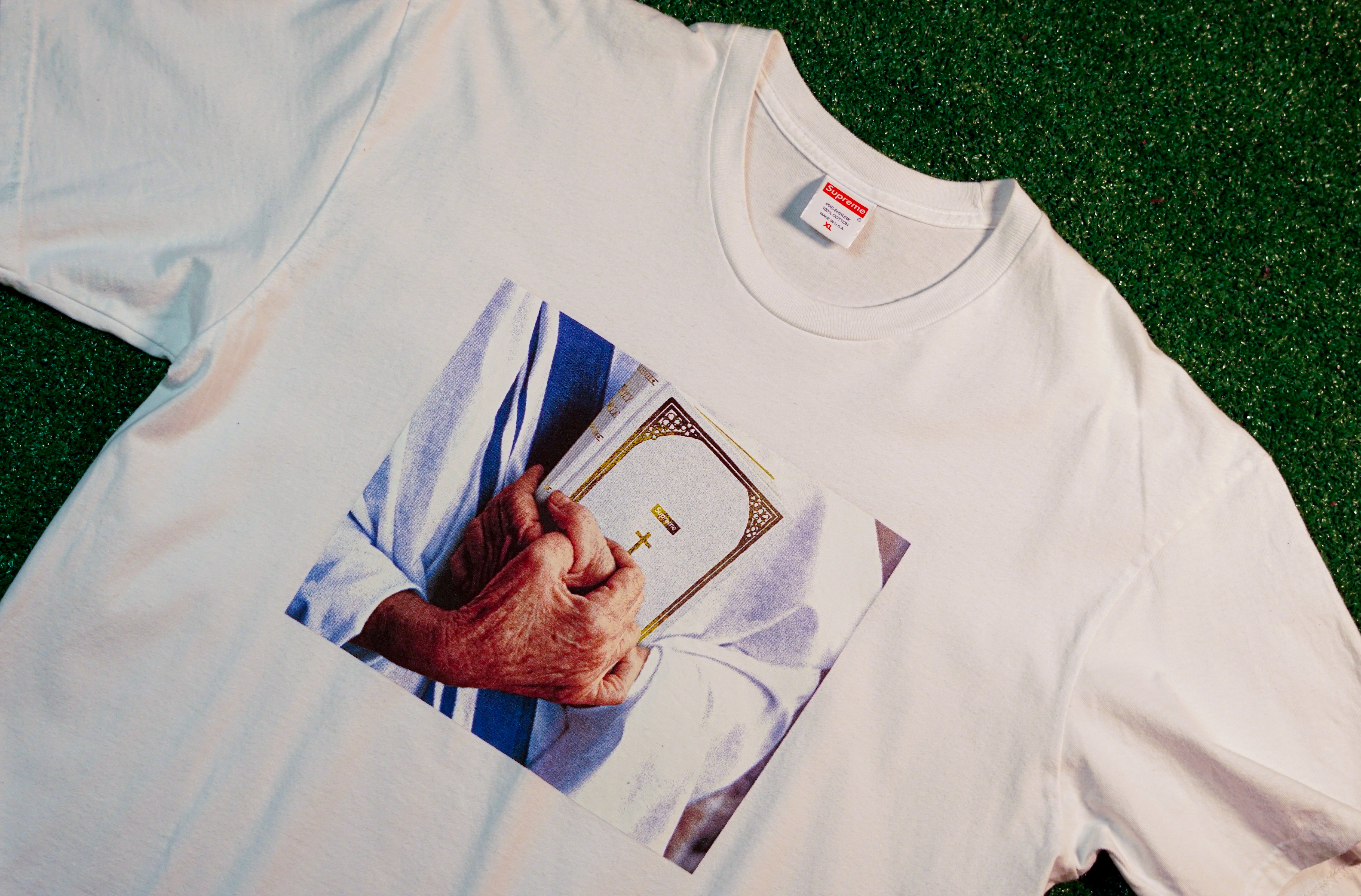 Supreme FW19 Week 7 Bible Tee | Green 