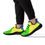 Thumbnail: Men's Mesh Knit Druggie Eggplant Sneakers