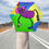 Thumbnail: Druggie Eggplant Lightweight Auto Open & Close Umbrella