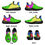 Thumbnail: Men's Mesh Knit Druggie Eggplant Sneakers