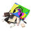 Thumbnail: Druggie Eggplant Luxury Women PU Handbag With Shoulder Strap
