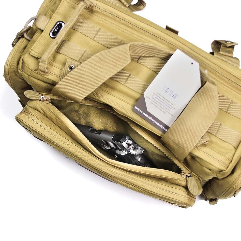 Thumbnail: ECOEVO PRO SERIES RANGE BAG TAN