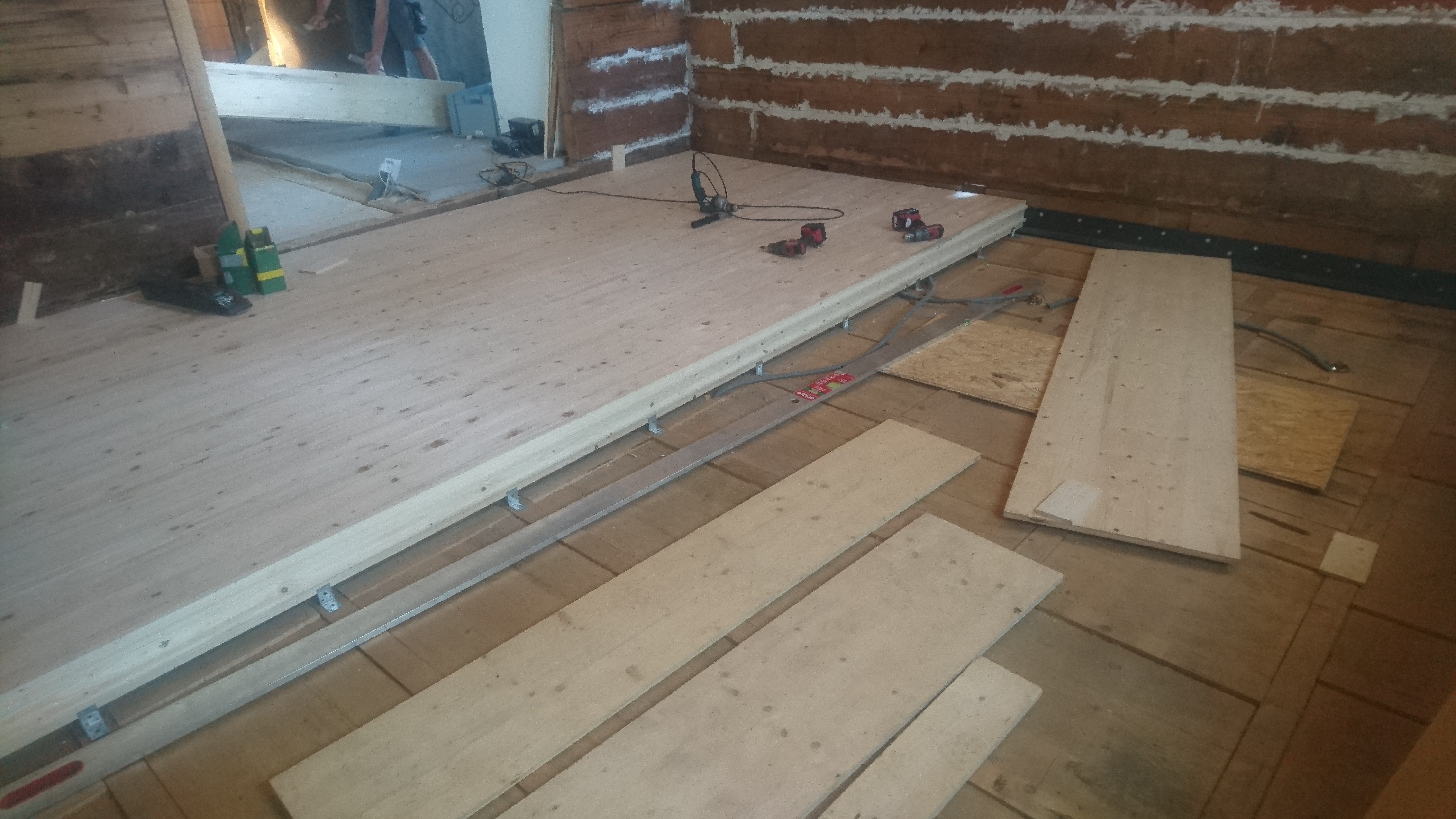 Neue Geschossdecke