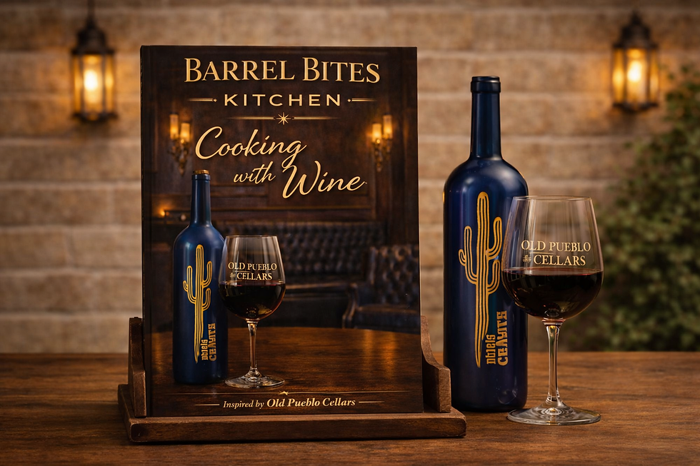 Thumbnail: Old Pueblo Cellars Cookbook (Wine-Infused Recipes Collection)