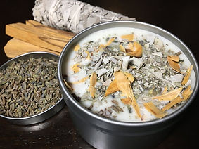 Clearing Negative Energy Soy Candle