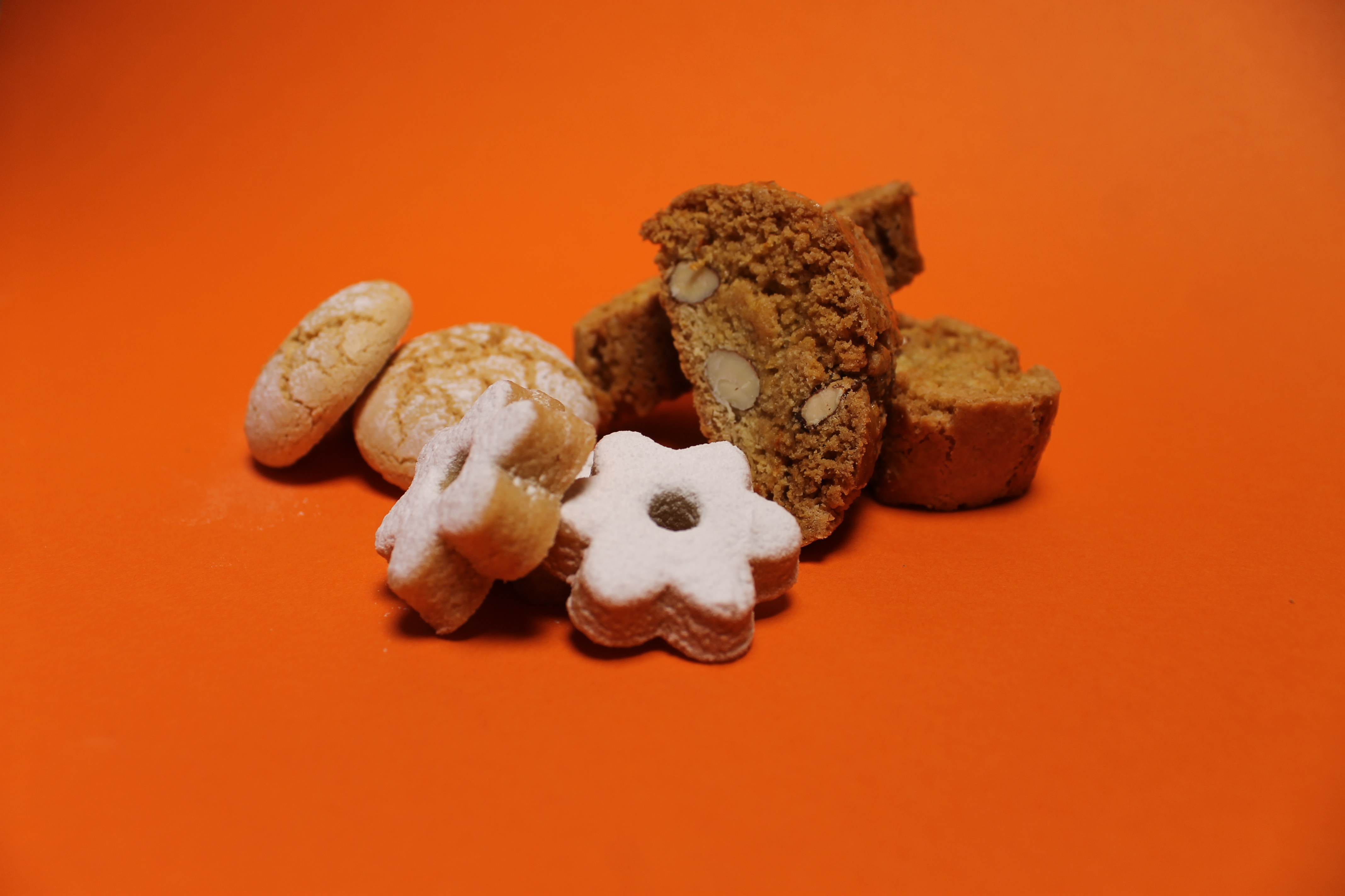 Arranged Food and Objects