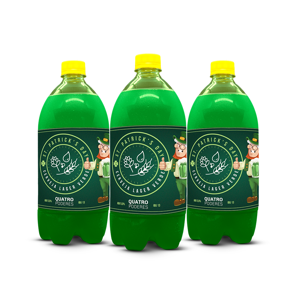 St Patrick's Day Lager - Growlers PET - 3 L