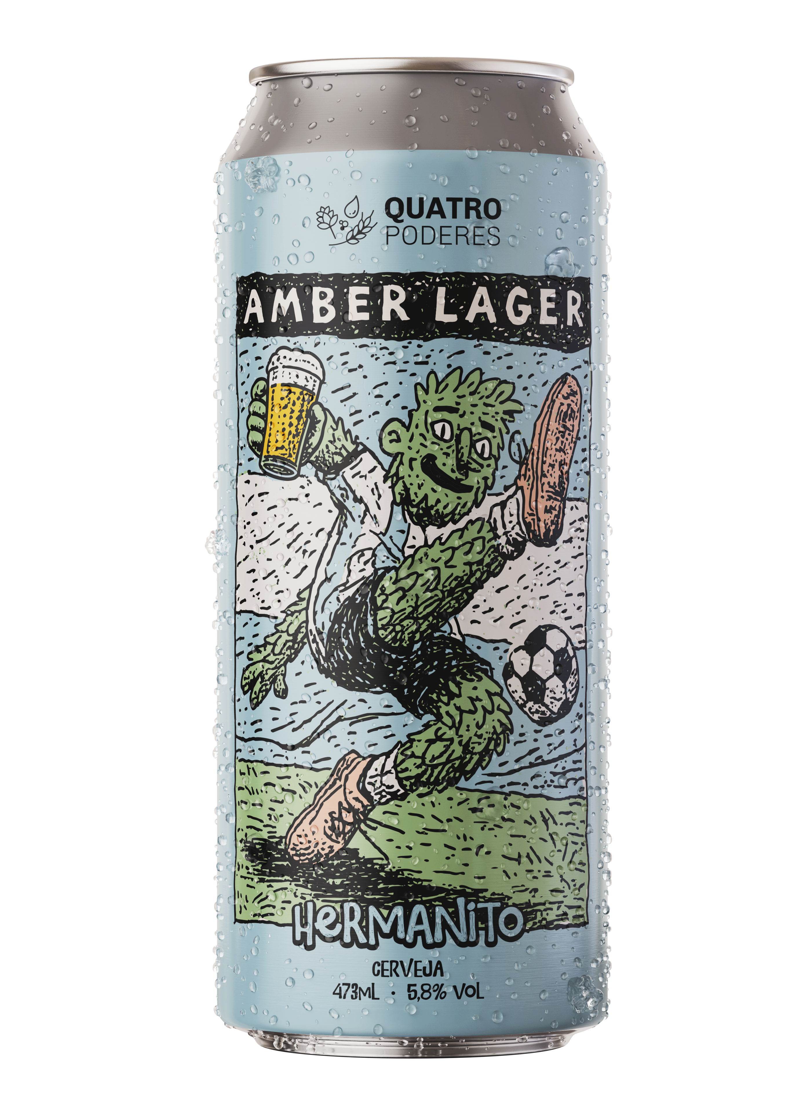 Hermanito - Czech Amber Lager - Lata 473mL