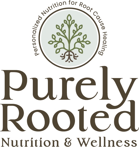 Purely Rooted Nutrition and Wellness logo