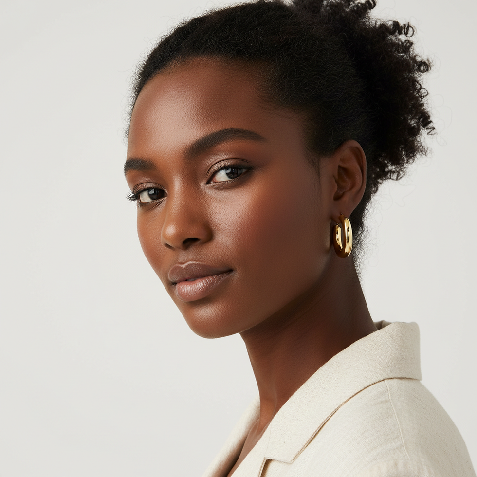 Gold Hoop Earrings