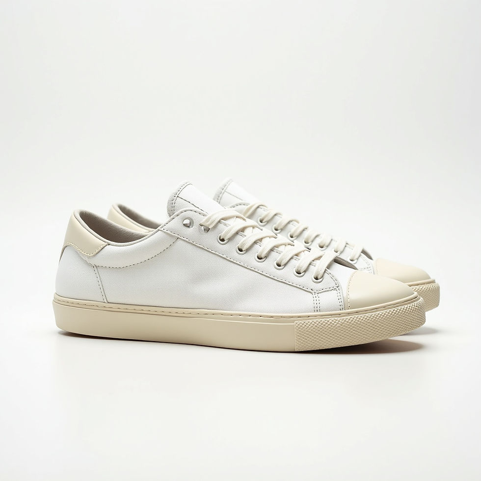Canvas Court Sneakers