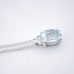 Girocollo Sanetti Acquamarina e diamanti SNTT-GAQ01