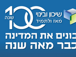 Logo for Shikun & Binui – 100 years celebration corporate event at the Dead Sea