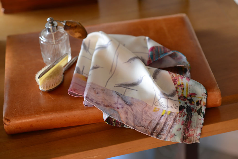 Thumbnail: silk neck scarf,silk women scarves,green business, eco friendly,women scarves,scarves,womens neck scarf,designer scarves