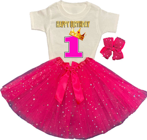 blue dress for baby girl Gymnastics Tutu Birthday Ensemble 6-12 Months main image 1