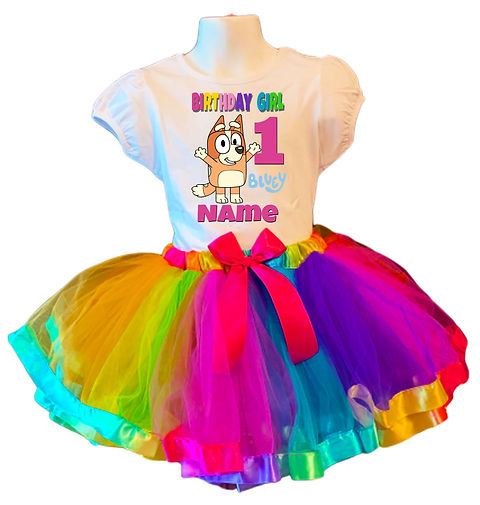 bingo birthday dress The Bluey Heirloom Birthday Dress
