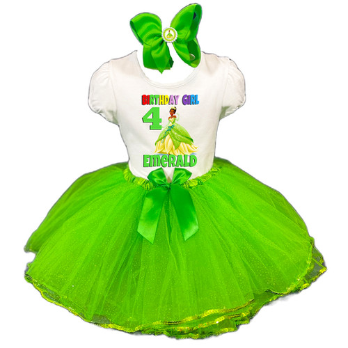 strapless open back dress Princess Tiana Dress