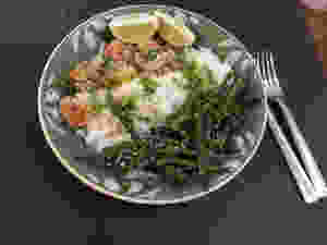 Sizzling Hoisin Shrimp from HelloFresh it was yummy
