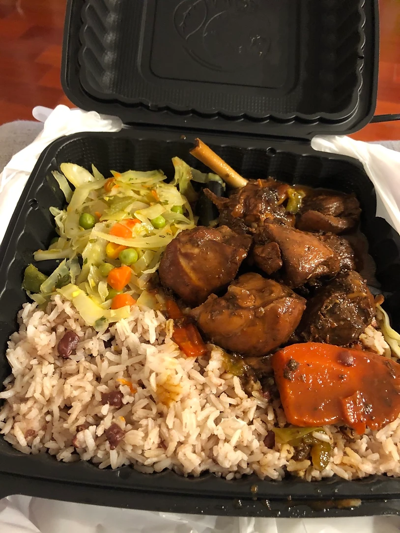 Brown Stew Chicken from Jerk House Caribbean Restaurant