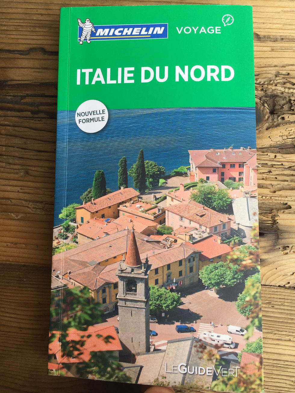 Proud to be in Le Guide Vert Michelin “Italie du Nord” 2017