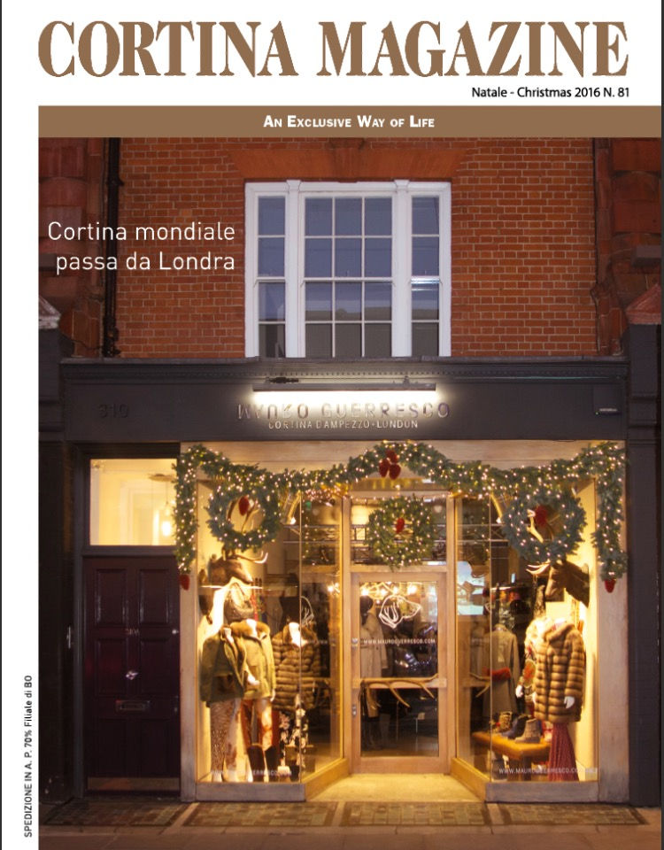 Cortina Magazine -Winter 2017: Dicono di noi