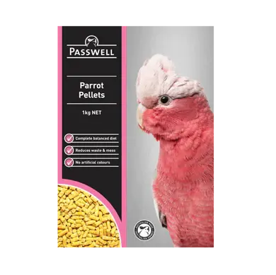 Wombaroo Passwell Parrot Pellets 5kg