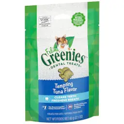 Greenies Tempting Tuna Feline Dental Cat Treats 130g