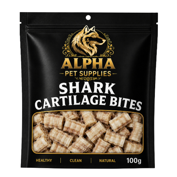 DEHYDRATED shark cartilage bites 100g