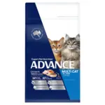 ADVANCE Multi Cat Dry Cat Food Salmon And Chicken With Rice 3kg