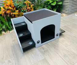 A designed kennel for dogs