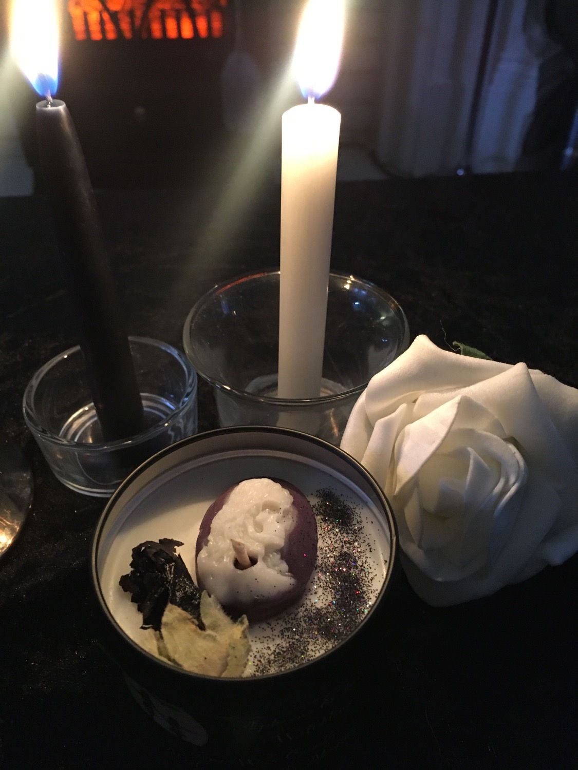 Hallows Eve candle