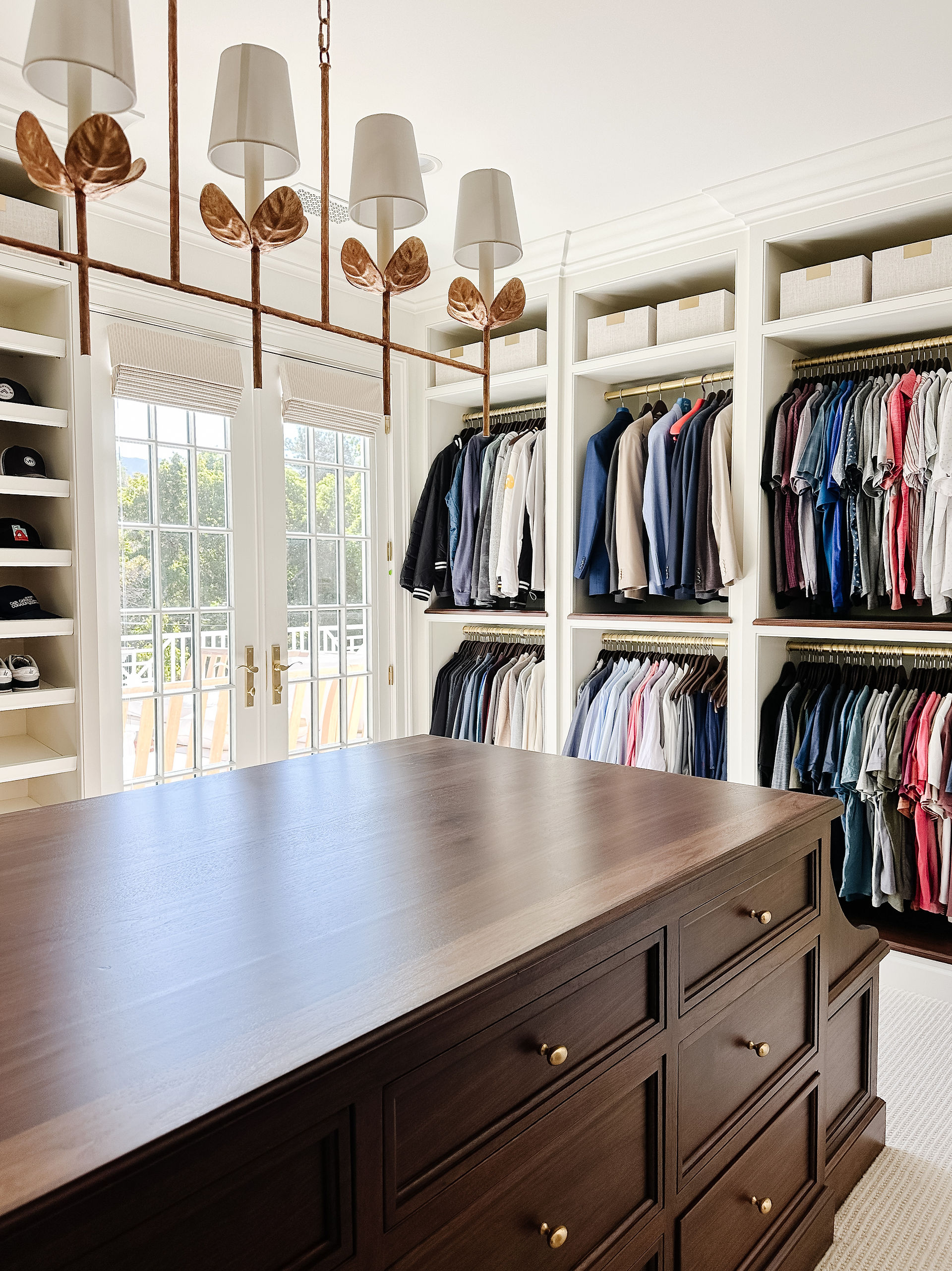 Primary Closet Organization