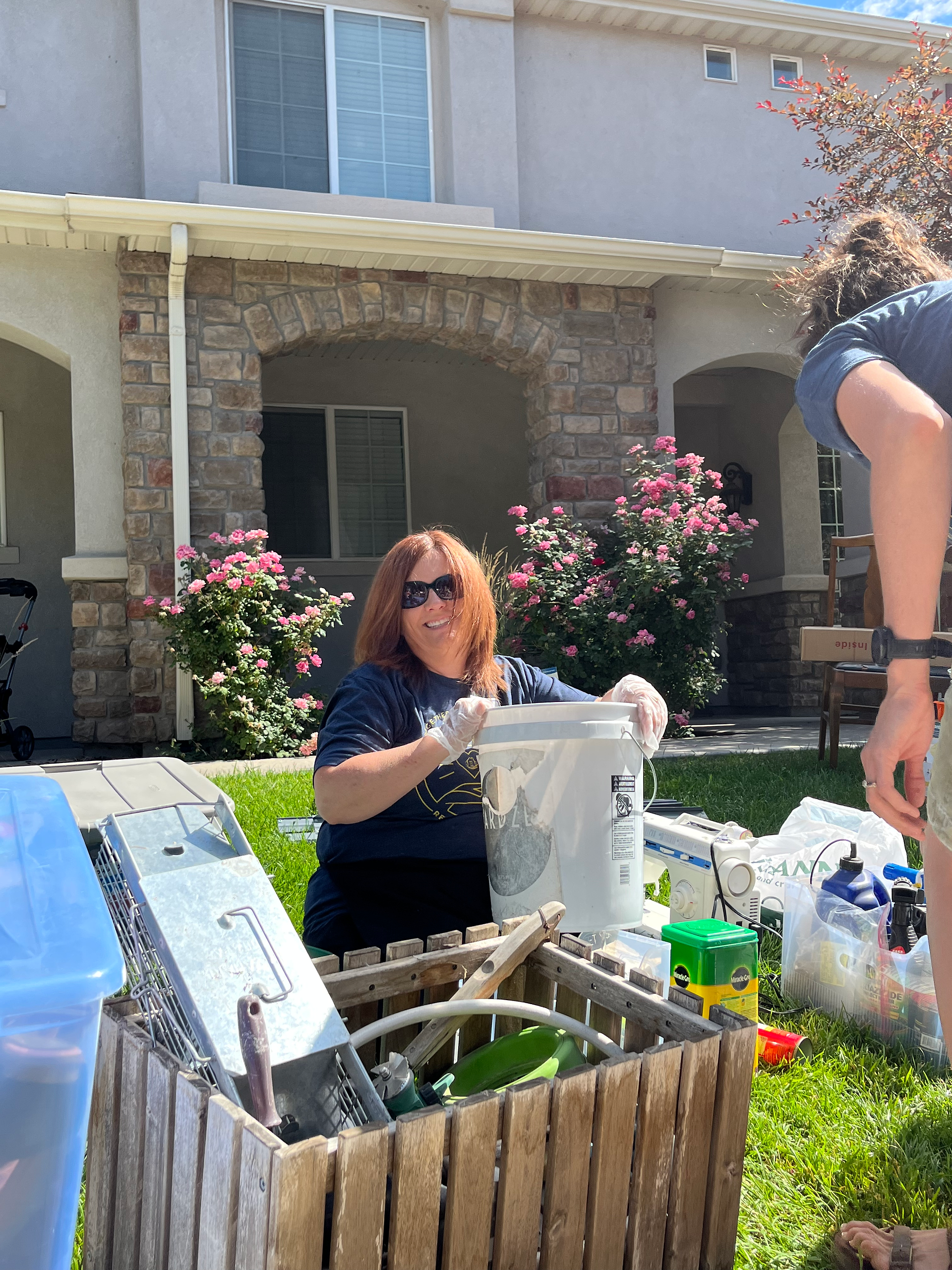 Community Service Project Reset Your Nest Professional Organizers Peterson Family Garage Organization