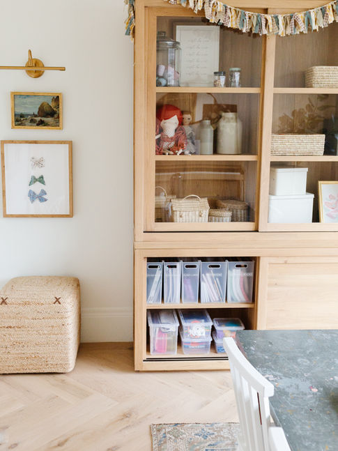 Kids Craft Room Space Shea McGee Reset Your Nest Organized Professional Organizers