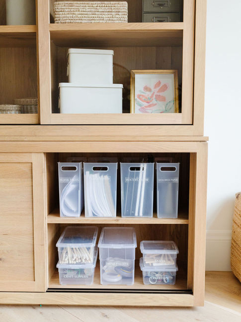 Kids Craft Room Space Shea McGee Reset Your Nest Organized Professional Organizers