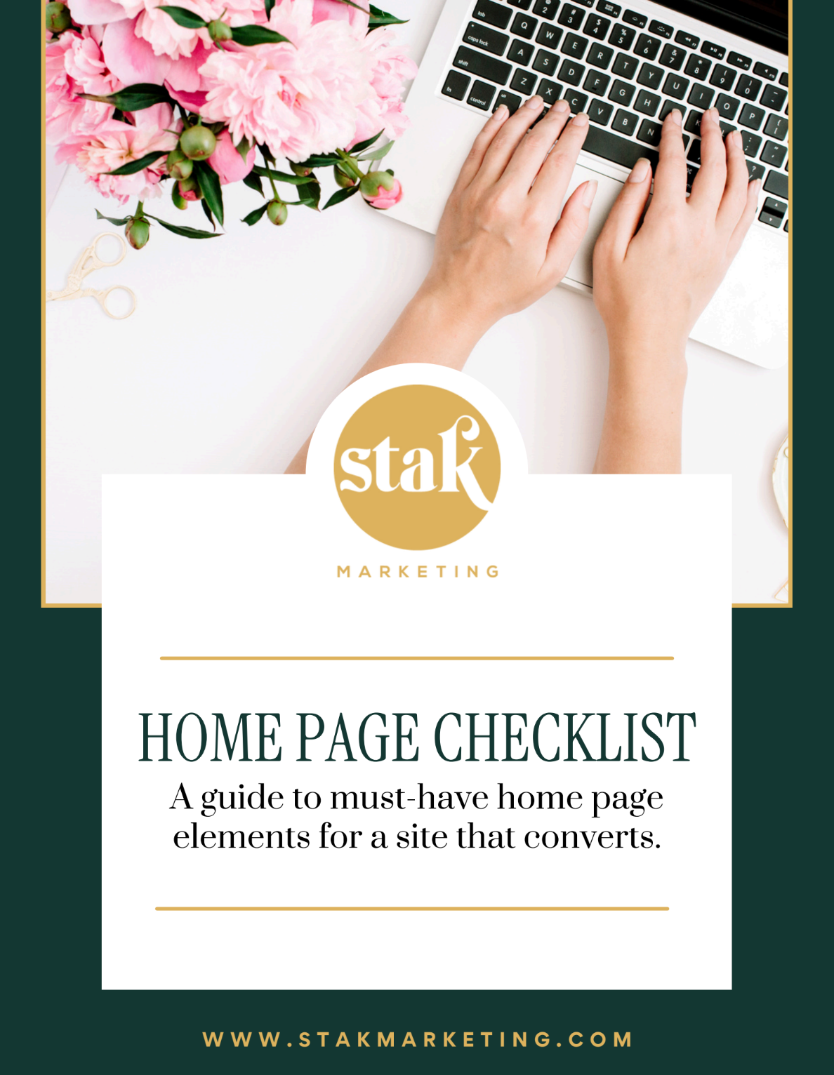 Home Page Checklist for a Page that Converts